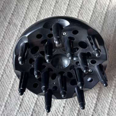 Diffusore nero per capelli