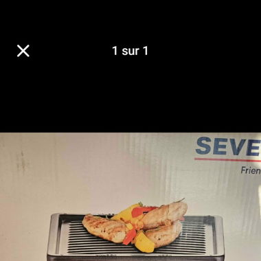 Machine raclette pour 4 personnes