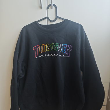 Thrasher Sweatshirt schwarz