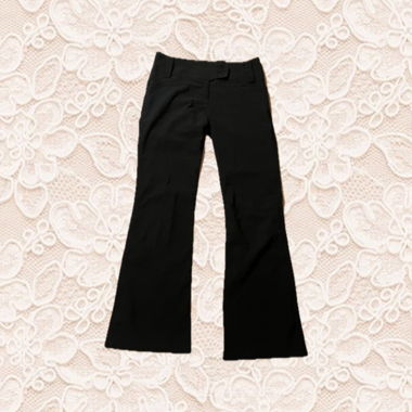 Black Vintage Dress Trousers