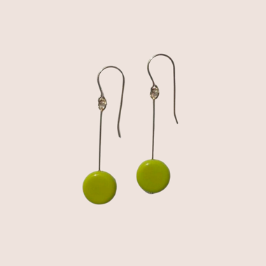 Lime Drop Earrings