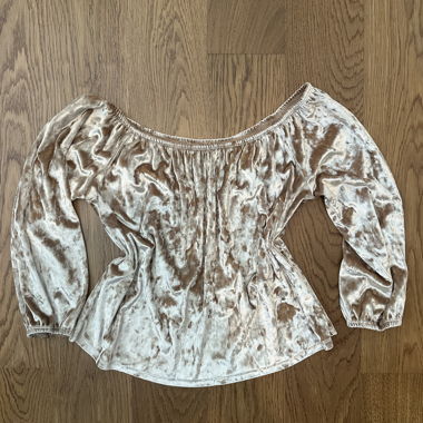 Velours Crop Top