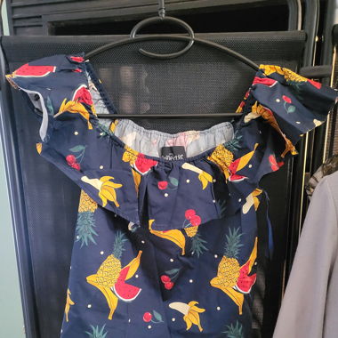 Schulterfreies Shirt