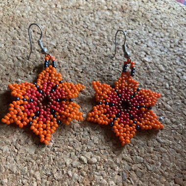 Beaded earrings