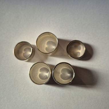 Set di anelli in argento 925