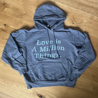 Subdued Hoodie blau XS