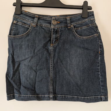 Gonna di Jeans Blu Scuro