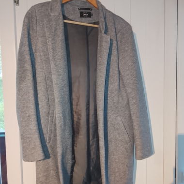 Cappotto grigio ONLY, Taglia S