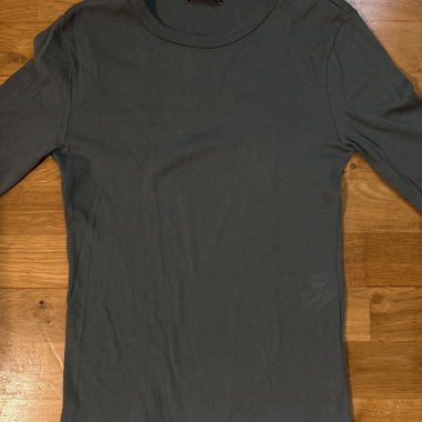 Blue-Grey Long-Sleeve Shirt