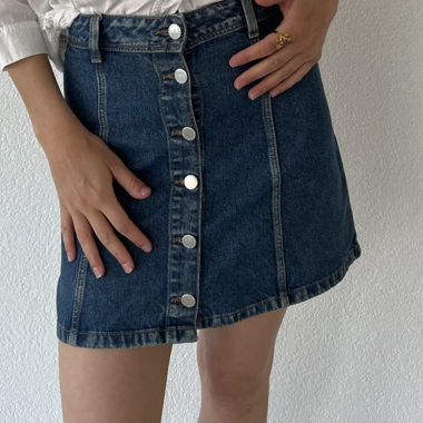 jupe en jeans 