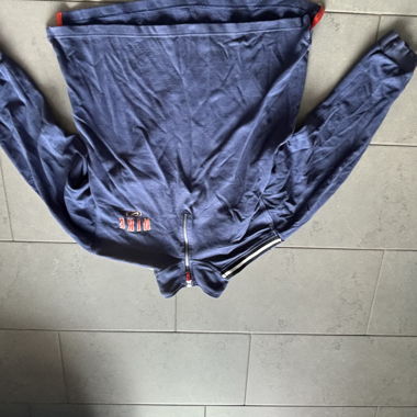 Sweat à capuche Nike vintage bleu