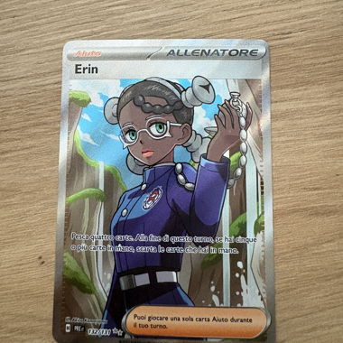 Carte dresseur Erin Allentore