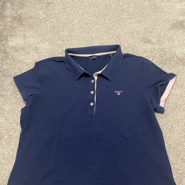 Gant polishirt navy blue