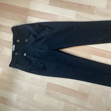 Elegante Schwarz Hose 