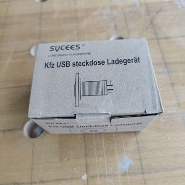 Prise encastrable USB Sycees pour véhicule