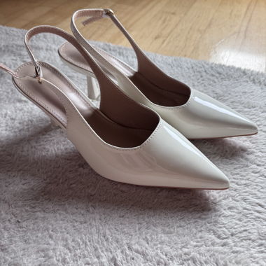 white pumps