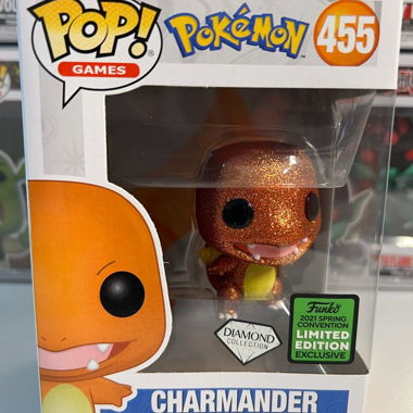 Funko POP! Games Pokémon Salamèche Diamond Limitée