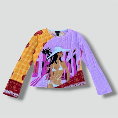 Custo Barcelona y2k summer longsleeve 
