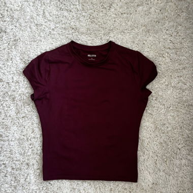 Hollister T-Shirt bordeaux S
