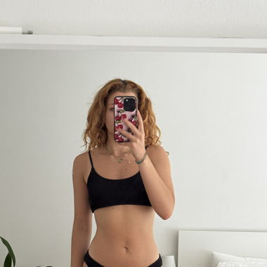 black bikini