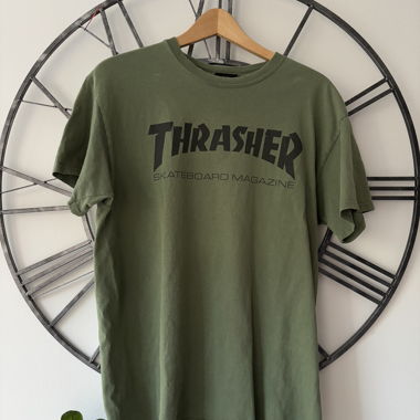 Thrasher Classic T-Shirt Grün