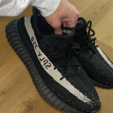 REAL Yeezy 350s Black & White