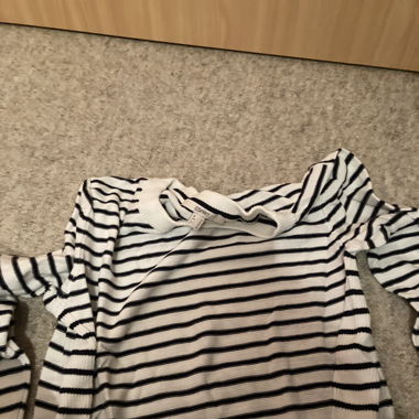 Esprit gestreifter pullover strick mässig grösse s