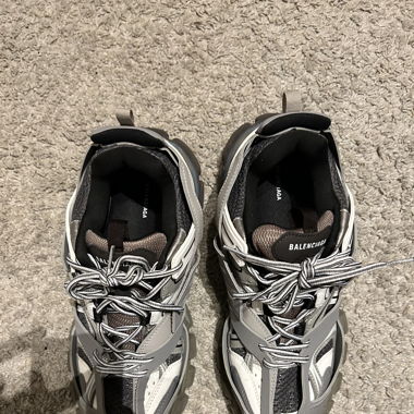 balenciaga track grey