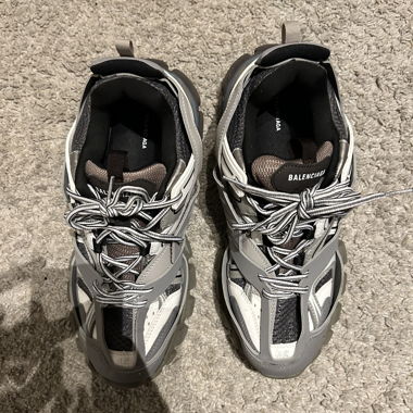 balenciaga track grey