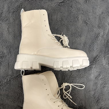 Beige Boots