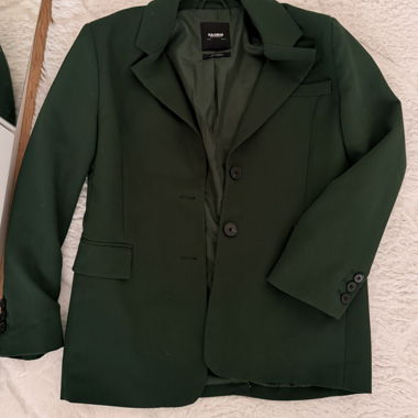 Blazer verde oversize