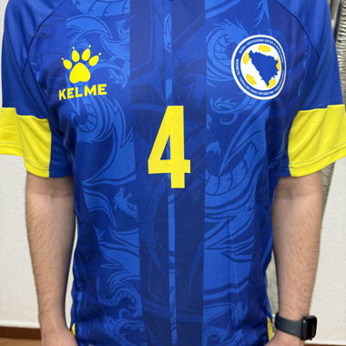 Fussballtrikot – Bosnien Weltmeisterschaft 2026