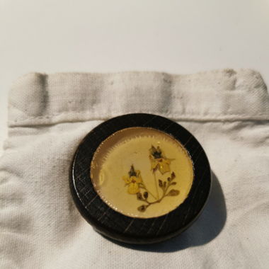 Broche vintage fleurs 