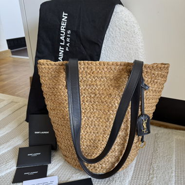 SAINT LAURENT WICKER BAG