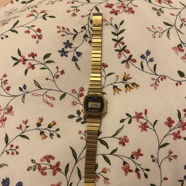 Casio Watch Gold