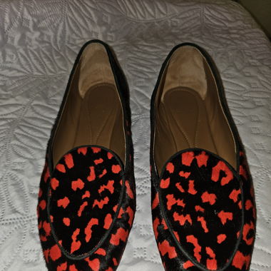 Mocassins Giorgio Armani Milano imprimés léopard 