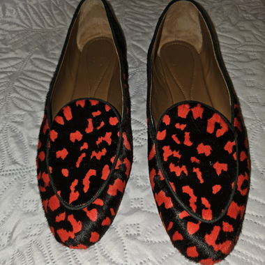 Mocassini Giorgio Armani Milano stampa leopardata