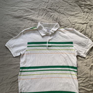 Adidas Polo - Weiss - Gr. M