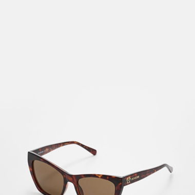 Love Moschino Sonnenbrille Dunkelbraun 