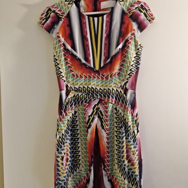 Abito corto in seta di Peter Pilotto