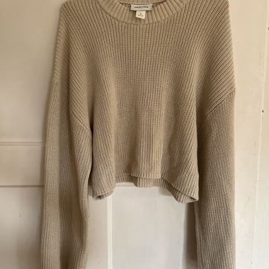 Maglione in maglia Monki beige M
