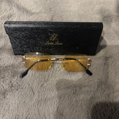 Lentes Locos rectangular sunglasses