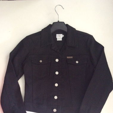 CALVIN KLEIN JEANS JACKET BLACK XS