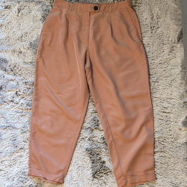 Peach Capri Pants