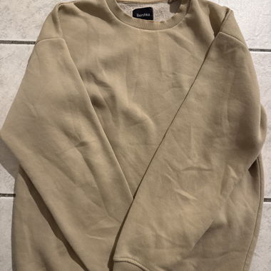 Beige Bershka Sweatshirt