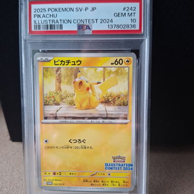 Pokemon Pikachu PSA 10