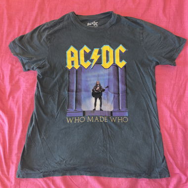 T-shirt AC/DC Pull&Bear