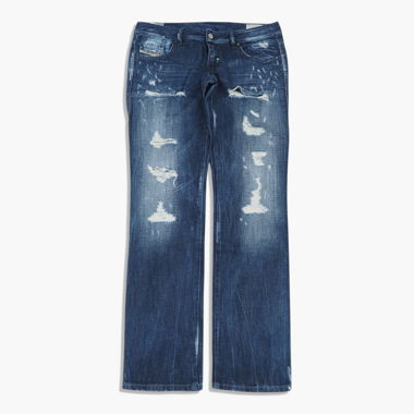 Vintage Straight Diesel Jeans Damen L