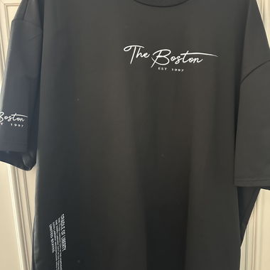 Black “The Boston” T-shirt XXL