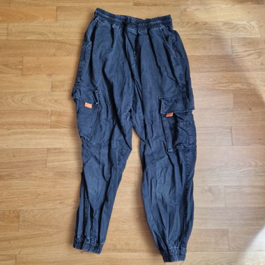 Pantaloni Cargo Neri